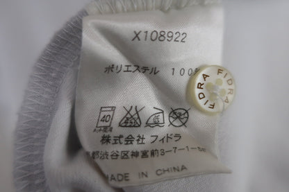 FIDRA(フィドラ) ポロシャツ 白ネイビー メンズ Ｓ ｘ108922 A