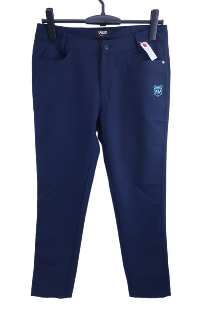 PGM GOLF パンツ ネイビー レディース M A