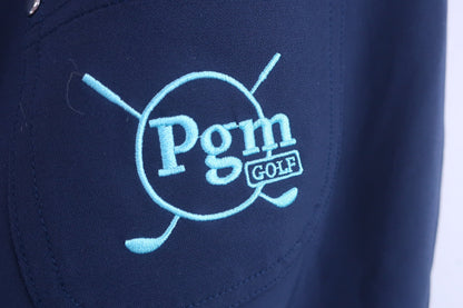 PGM GOLF パンツ ネイビー レディース M A