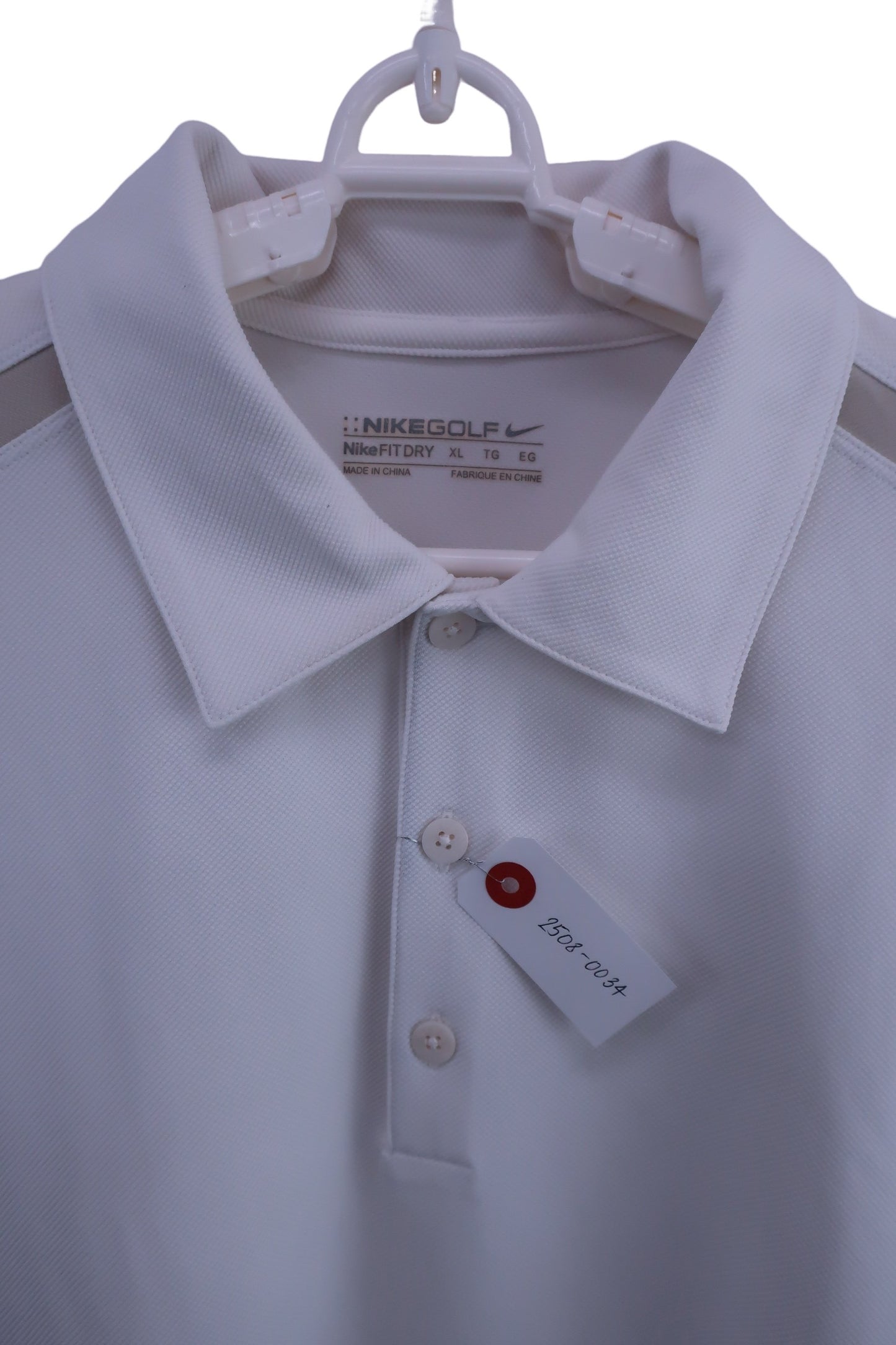 NIKE GOLF(ナイキゴルフ) ポロシャツ 白 メンズ XL A