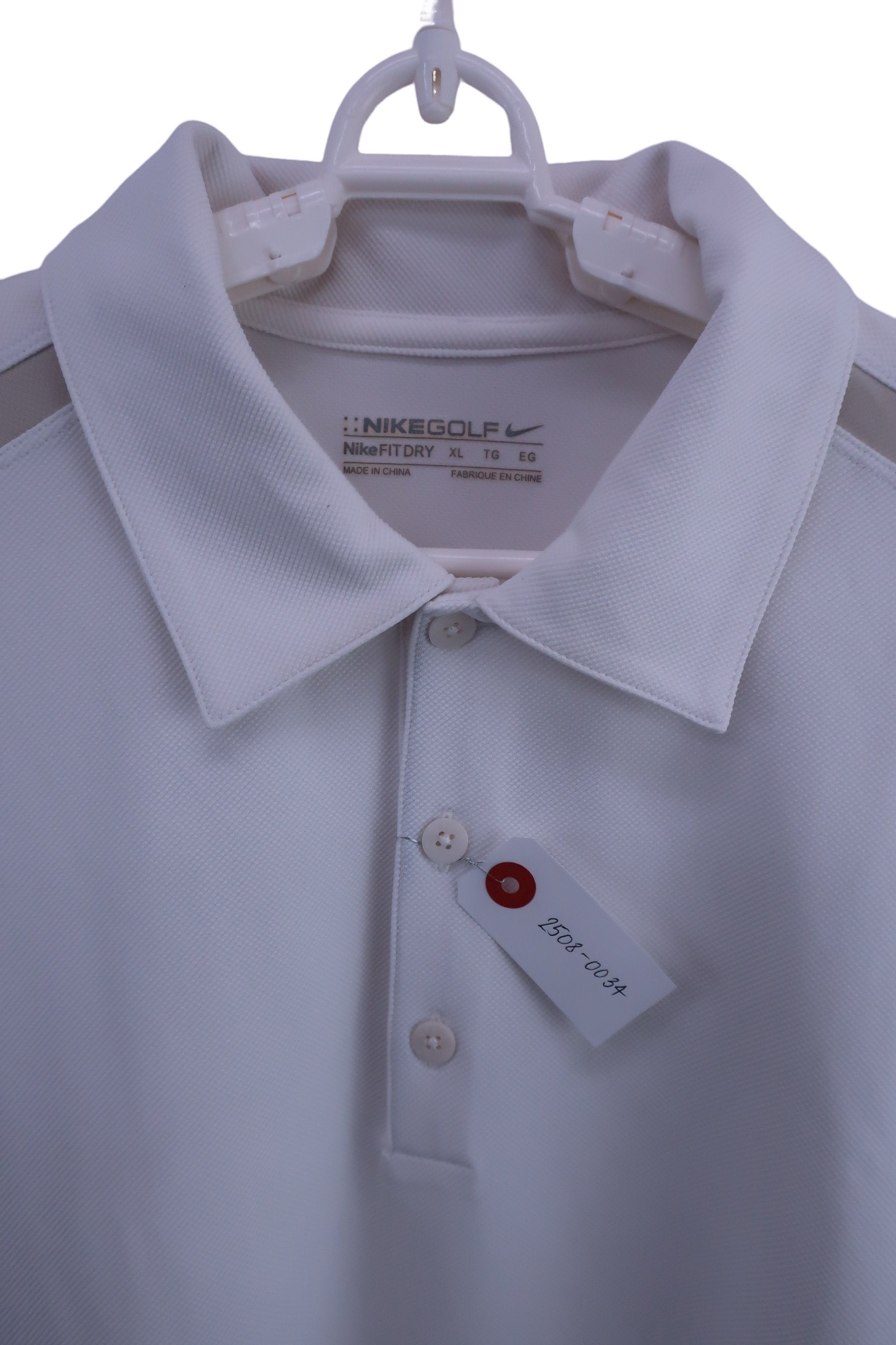 NIKE GOLF(ナイキゴルフ) ポロシャツ 白 メンズ XL A
