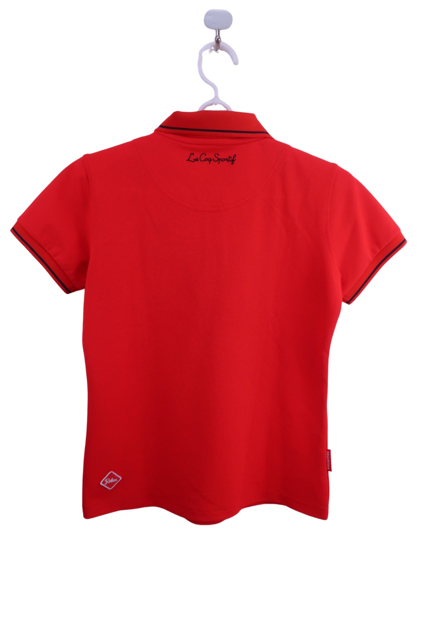 le coq sportif(ルコックスポルティフ) ポロシャツ 赤 レディース M A