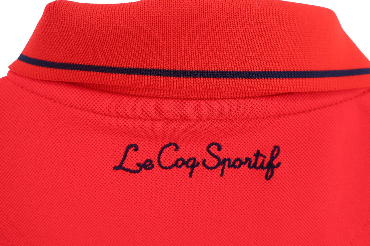 le coq sportif(ルコックスポルティフ) ポロシャツ 赤 レディース M A
