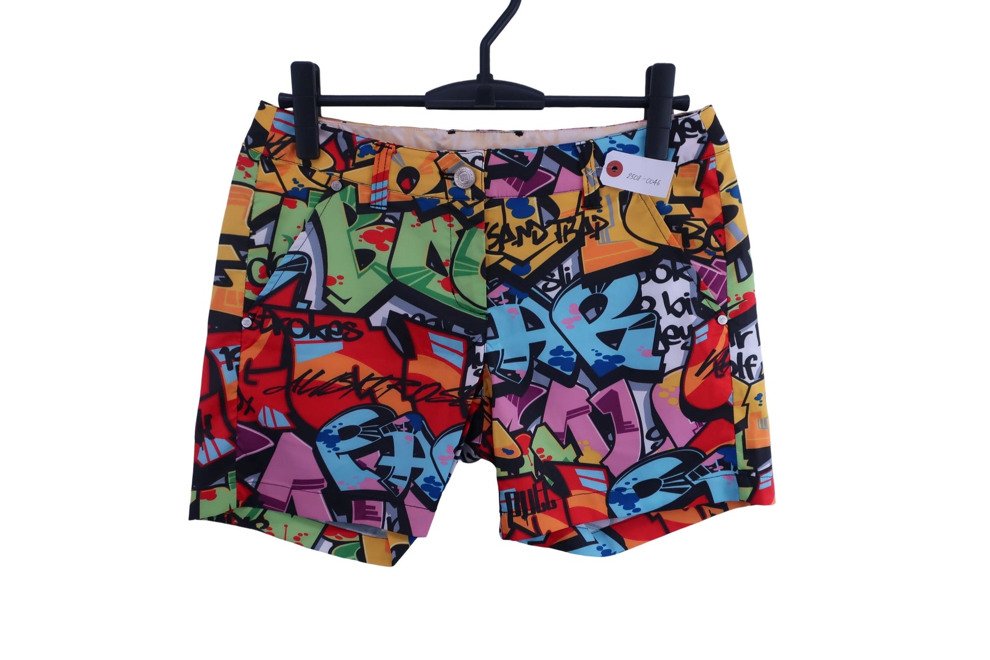 LOUDMOUTH(ラウドマウス) ショートパンツ カラフル総柄 レディース L A