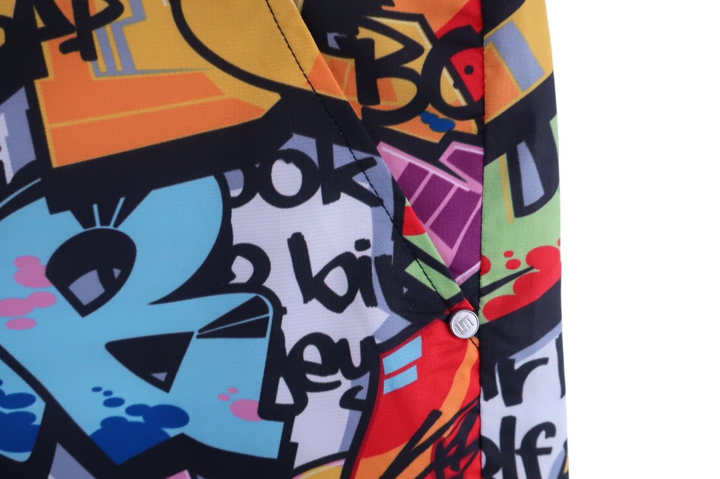 LOUDMOUTH(ラウドマウス) ショートパンツ カラフル総柄 レディース L A