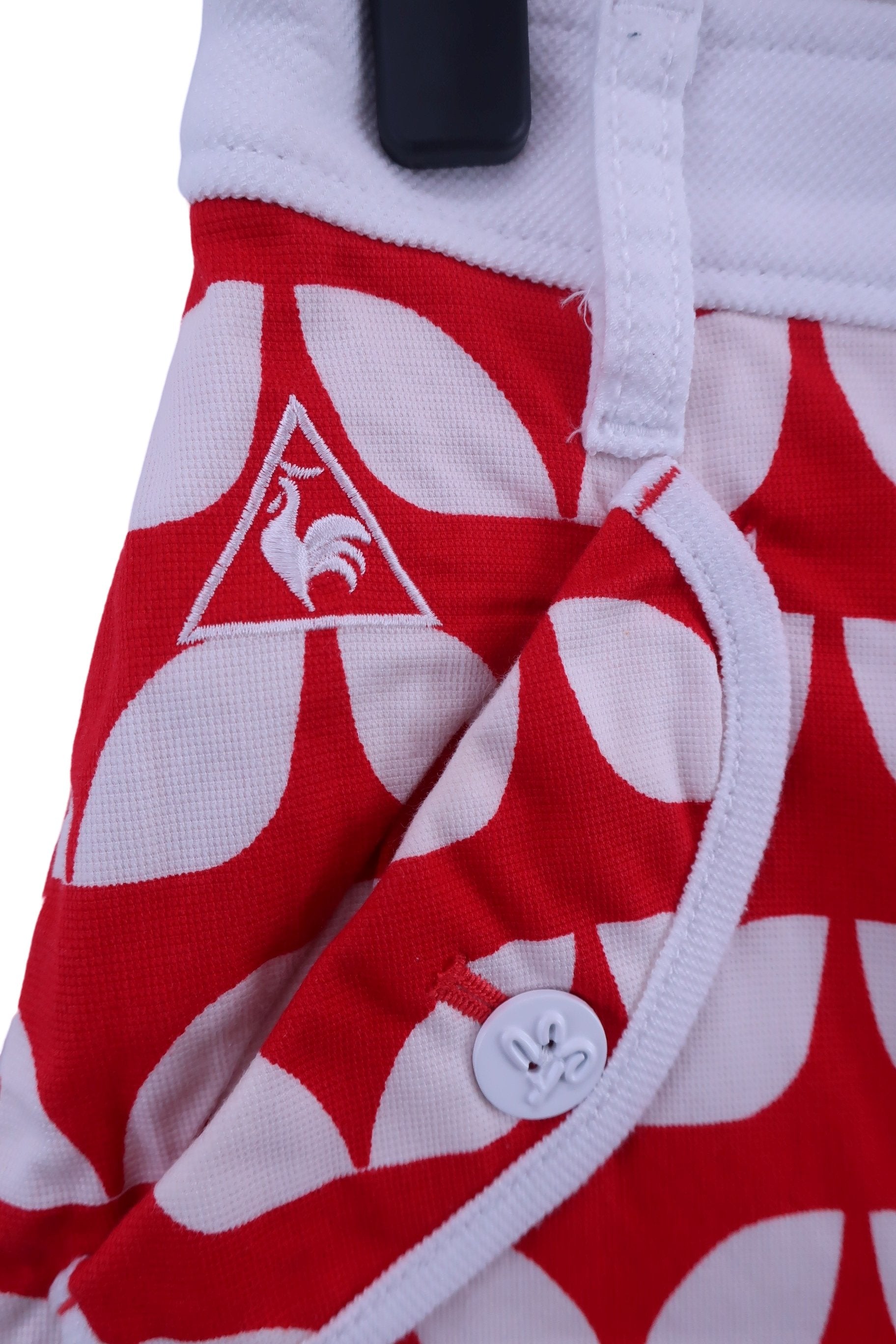 le coq sportif(ルコックスポルティフ) スカート 赤白総柄 レディース 9 A