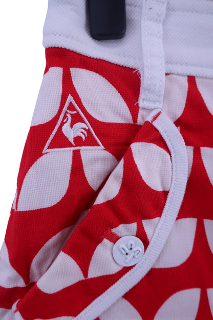 le coq sportif(ルコックスポルティフ) スカート 赤白総柄 レディース 9 A
