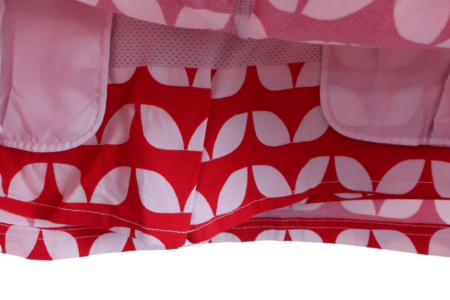 le coq sportif(ルコックスポルティフ) スカート 赤白総柄 レディース 9 A