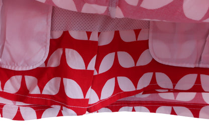 le coq sportif(ルコックスポルティフ) スカート 赤白総柄 レディース 9 A