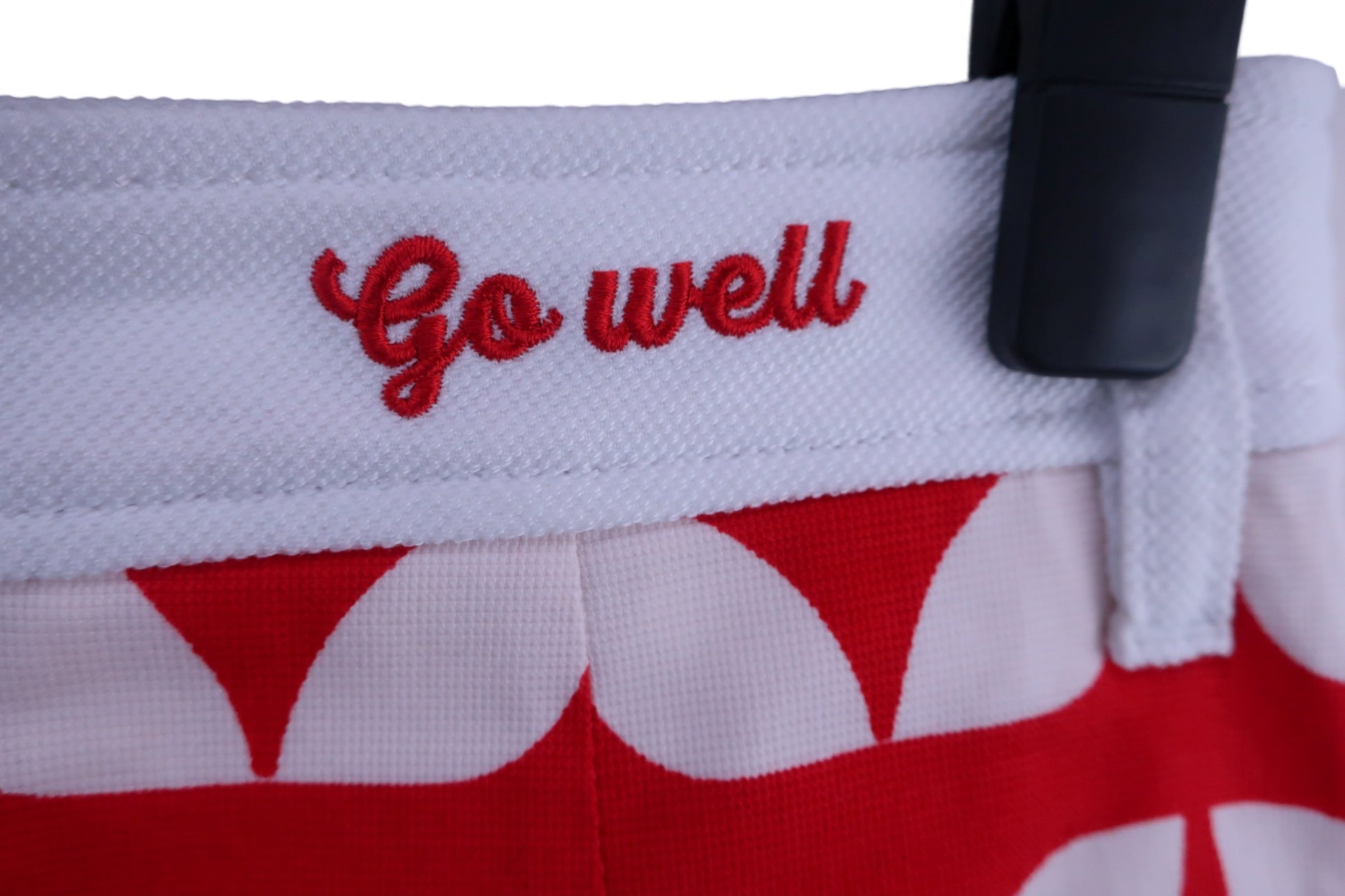 le coq sportif(ルコックスポルティフ) スカート 赤白総柄 レディース 9 A