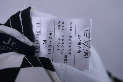 BERA Jr. GOLF(ベラジュニアゴルフ) スカート 白黒アーガイル柄 レディース M A