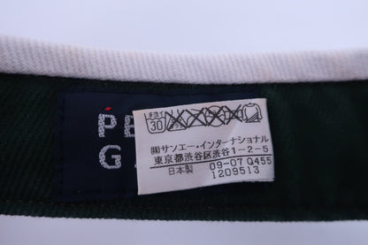 PEARLY GATES(パーリーゲイツ) サンバイザー 白赤ステッチ レディース M B