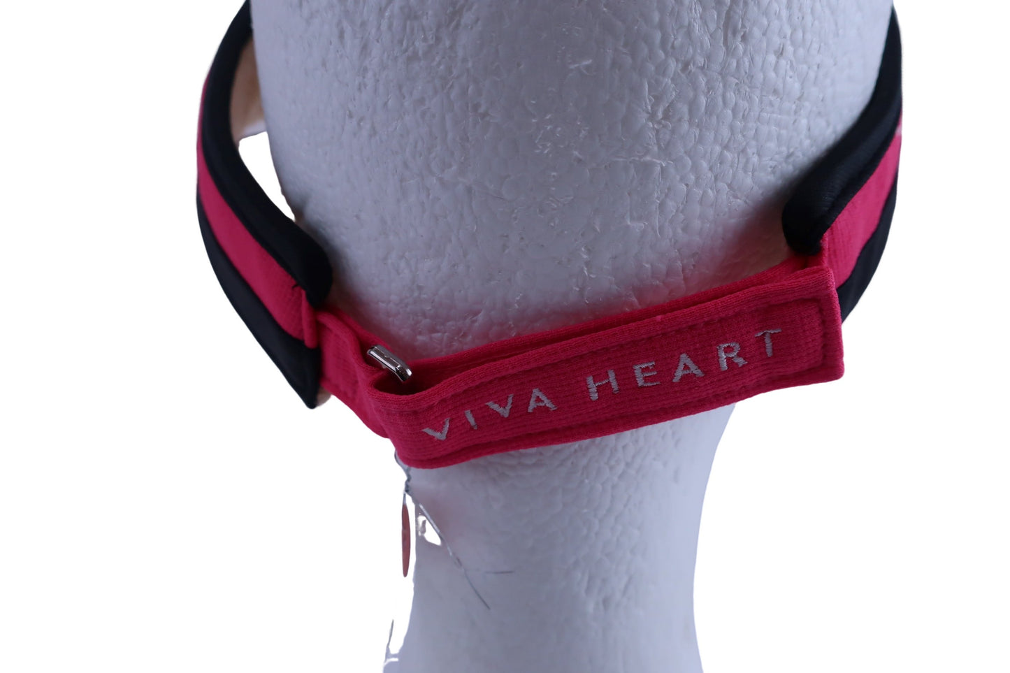VIVA HEART(ビバハート) サンバイザー 黒ピンク レディース フリーサイズ B