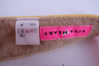 VIVA HEART(ビバハート) サンバイザー 黄色 レディース フリーサイズ A