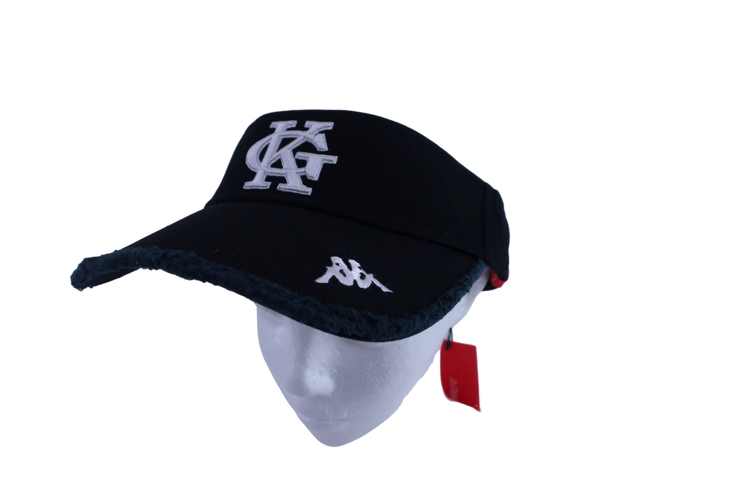 Kappa(カッパ) サンバイザー 黒 レディース フリーサイズ N