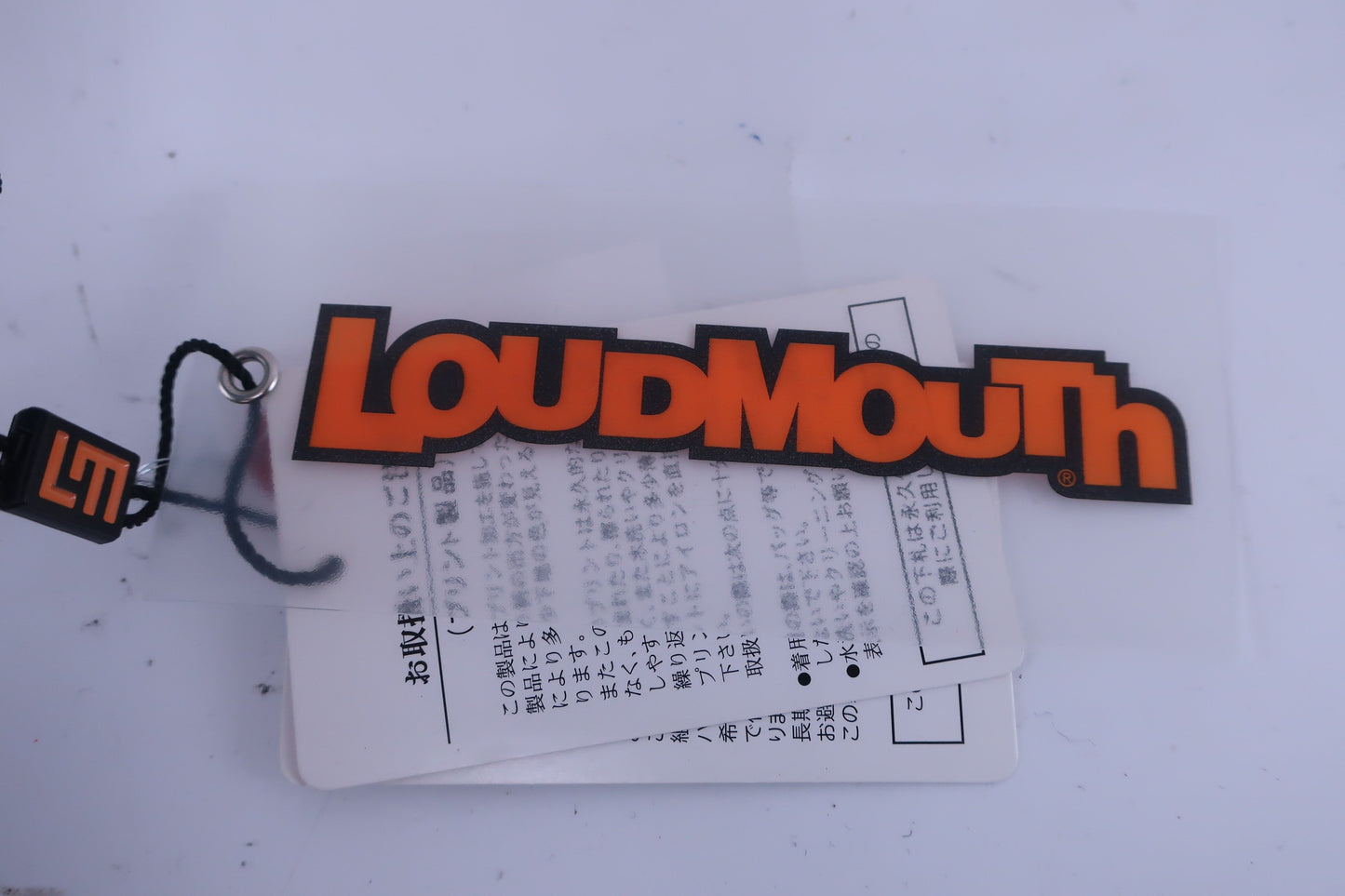 LOUDMOUTH(ラウドマウス) サンバイザー 青系総柄 レディース フリーサイズ N