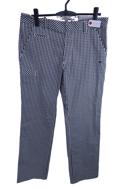 Kappa(カッパ) パンツ 白黒チェック メンズ 85 B