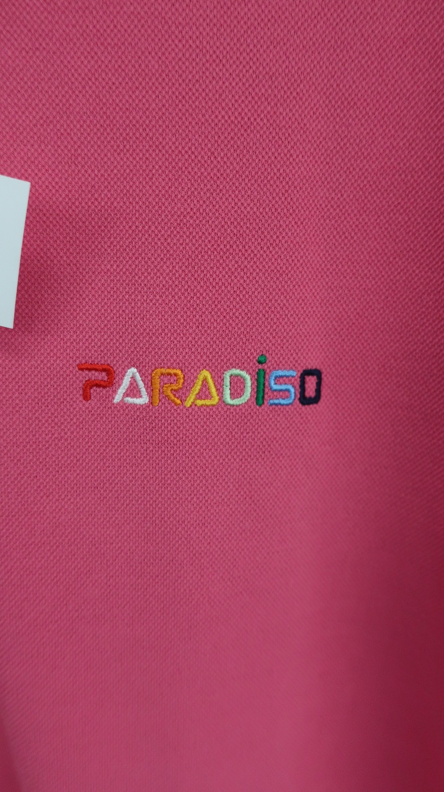 PARADISO(パラディーゾ) ポロシャツ ピンク メンズ M A