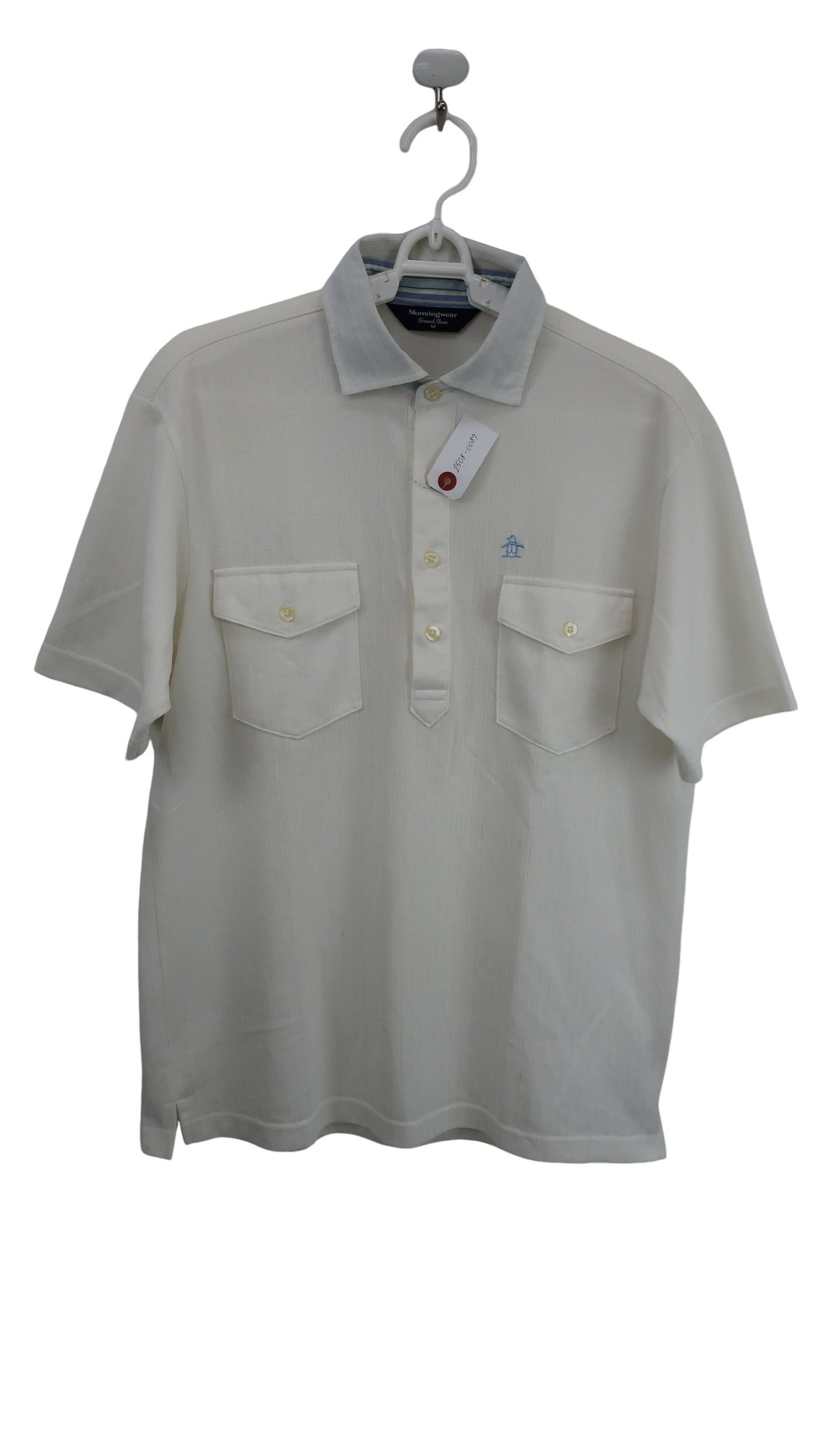 Munsingwear(マンシングウェア) ポロシャツ 白 メンズ M B