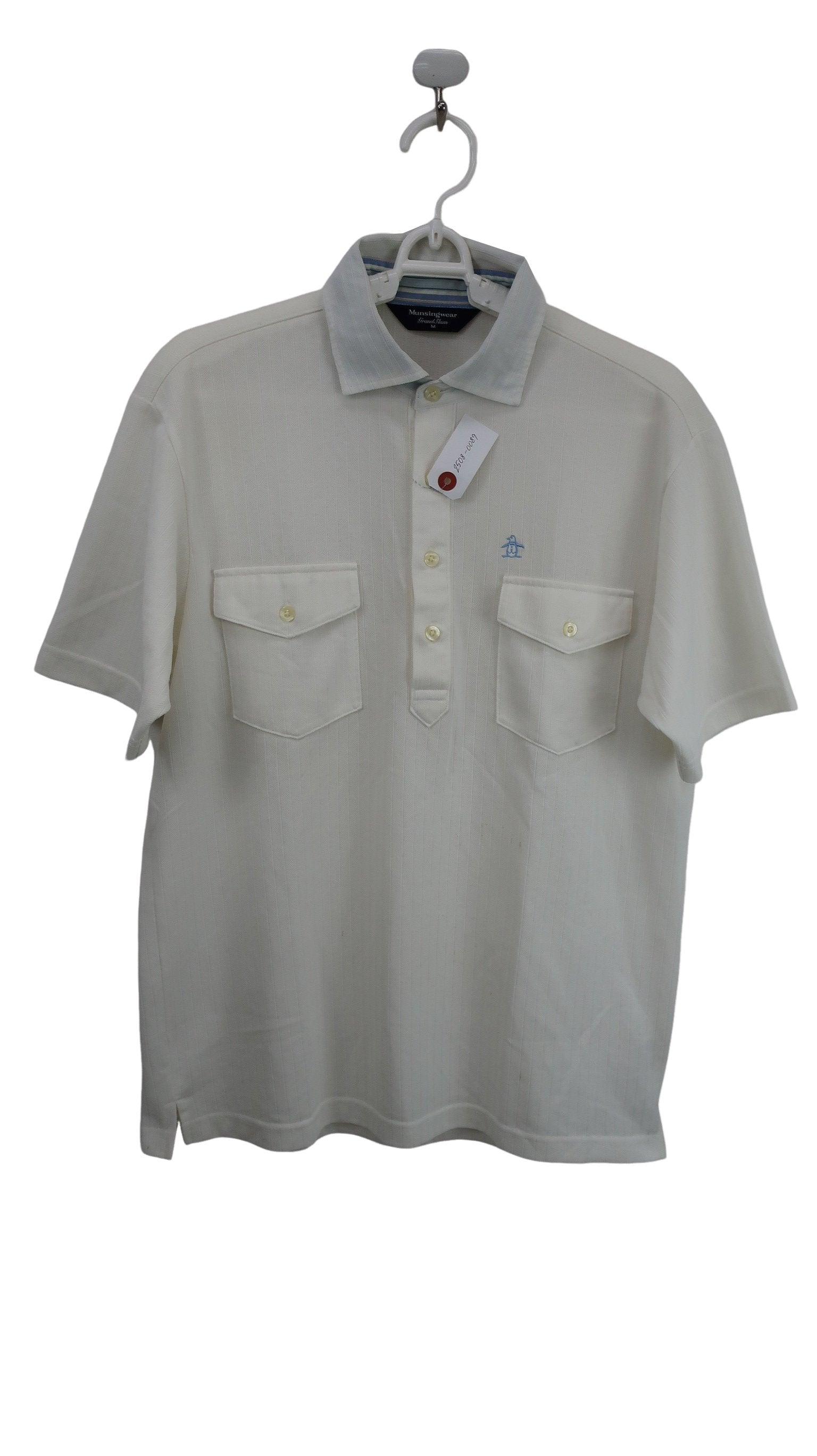 Munsingwear(マンシングウェア) ポロシャツ 白 メンズ M B