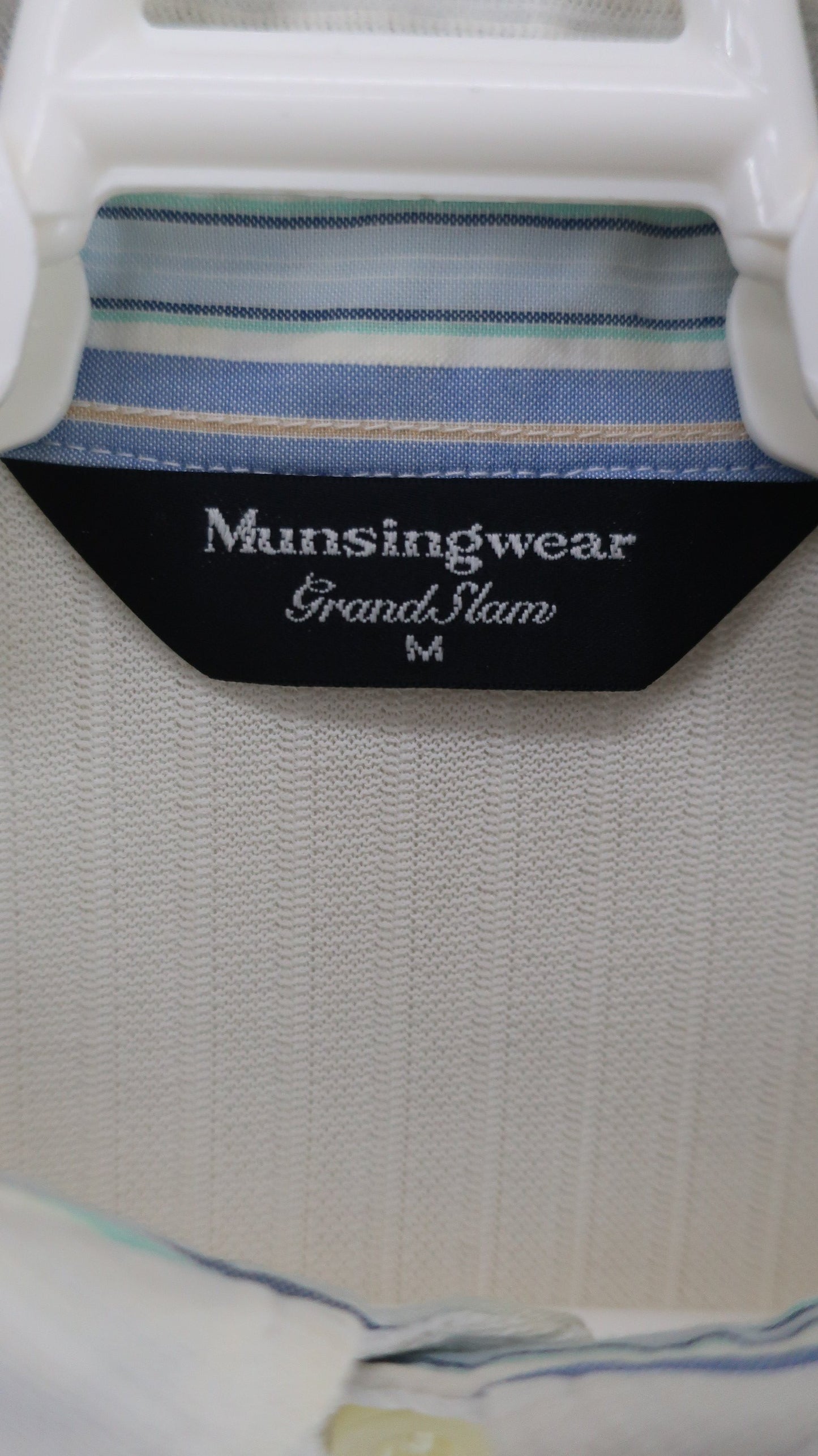 Munsingwear(マンシングウェア) ポロシャツ 白 メンズ M B