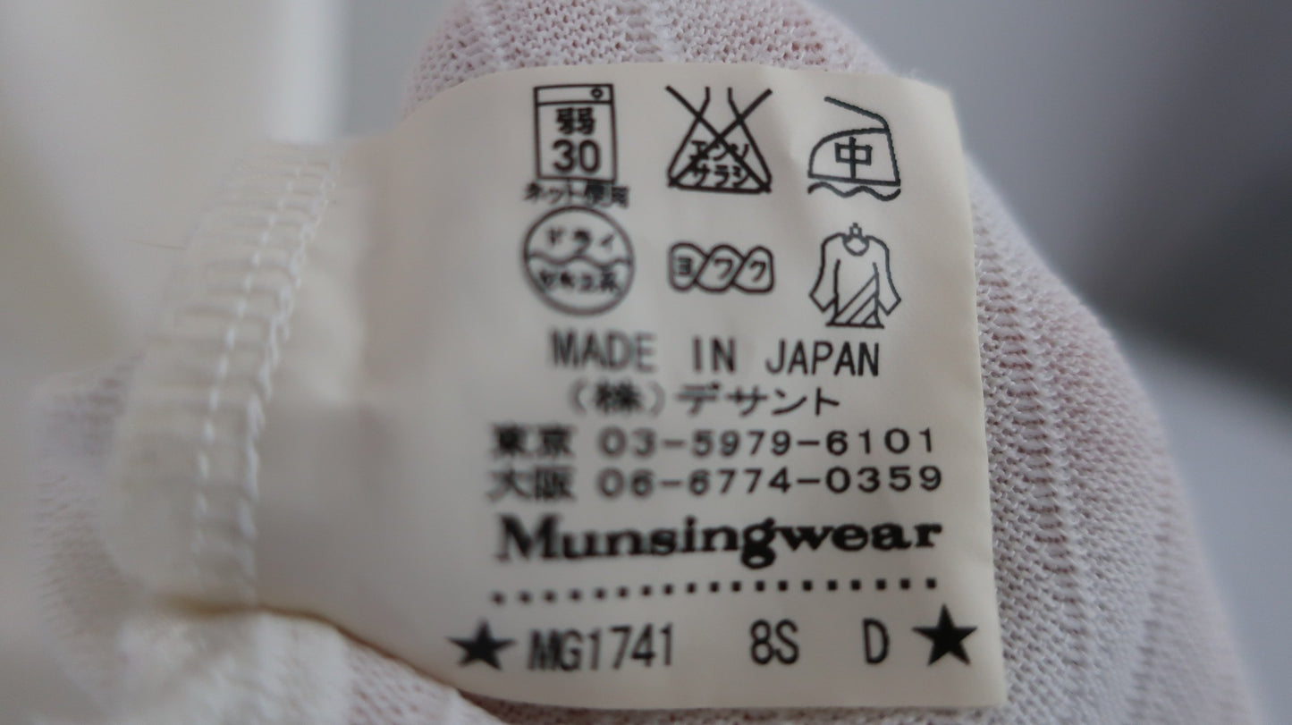 Munsingwear(マンシングウェア) ポロシャツ 白 メンズ M B