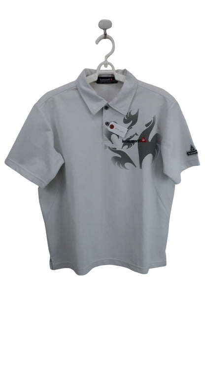 le coq sportif(ルコックスポルティフ) ポロシャツ 白 メンズ M A