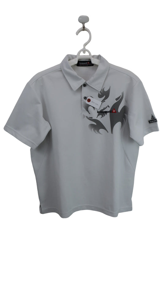le coq sportif(ルコックスポルティフ) ポロシャツ 白 メンズ M A