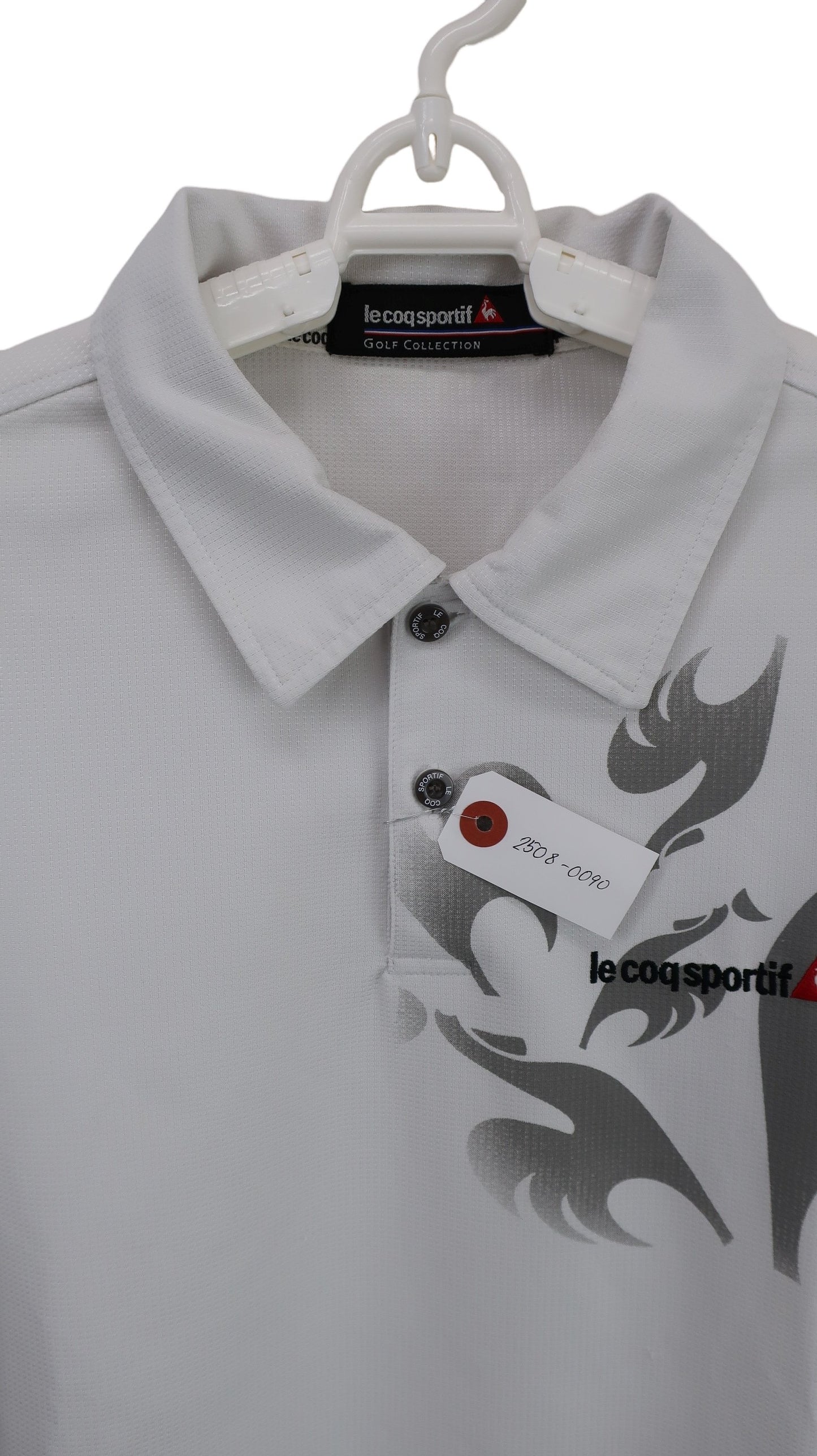 le coq sportif(ルコックスポルティフ) ポロシャツ 白 メンズ M A