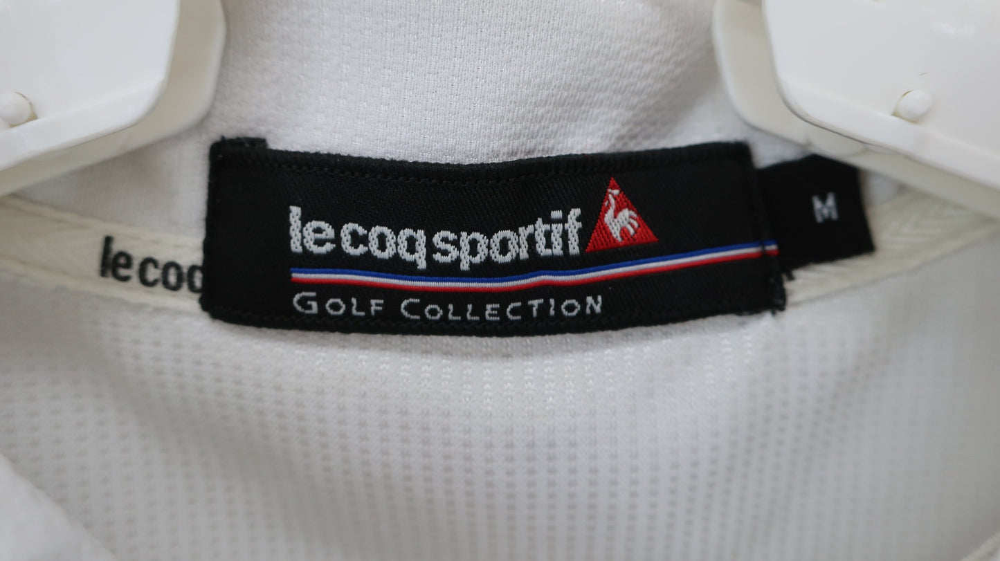 le coq sportif(ルコックスポルティフ) ポロシャツ 白 メンズ M A