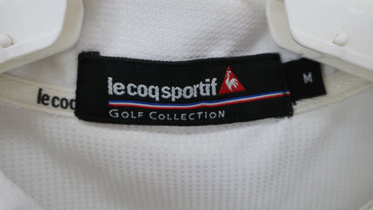 le coq sportif(ルコックスポルティフ) ポロシャツ 白 メンズ M A