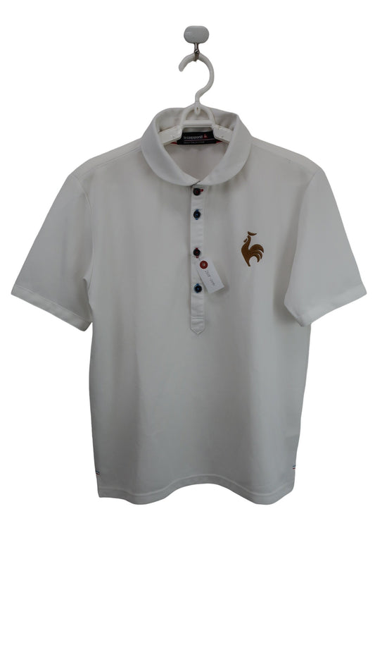 le coq sportif(ルコックスポルティフ) ポロシャツ 白 メンズ M A
