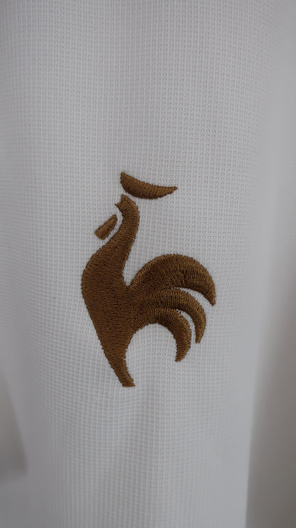 le coq sportif(ルコックスポルティフ) ポロシャツ 白 メンズ M A