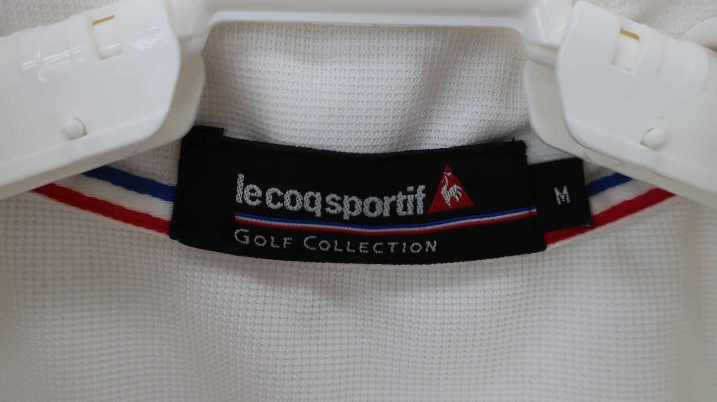 le coq sportif(ルコックスポルティフ) ポロシャツ 白 メンズ M A