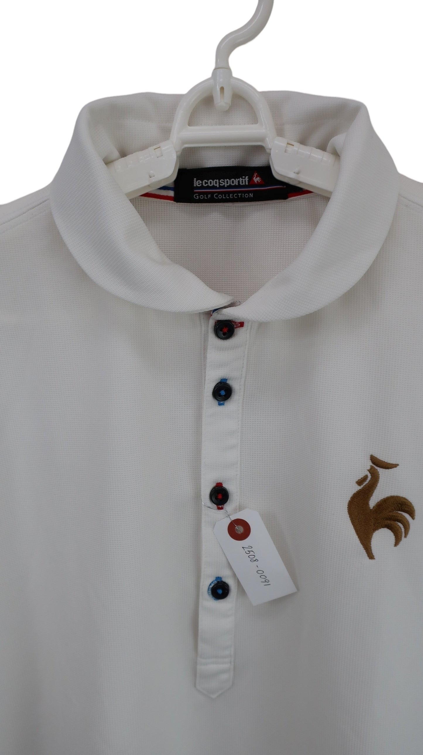 le coq sportif(ルコックスポルティフ) ポロシャツ 白 メンズ M A