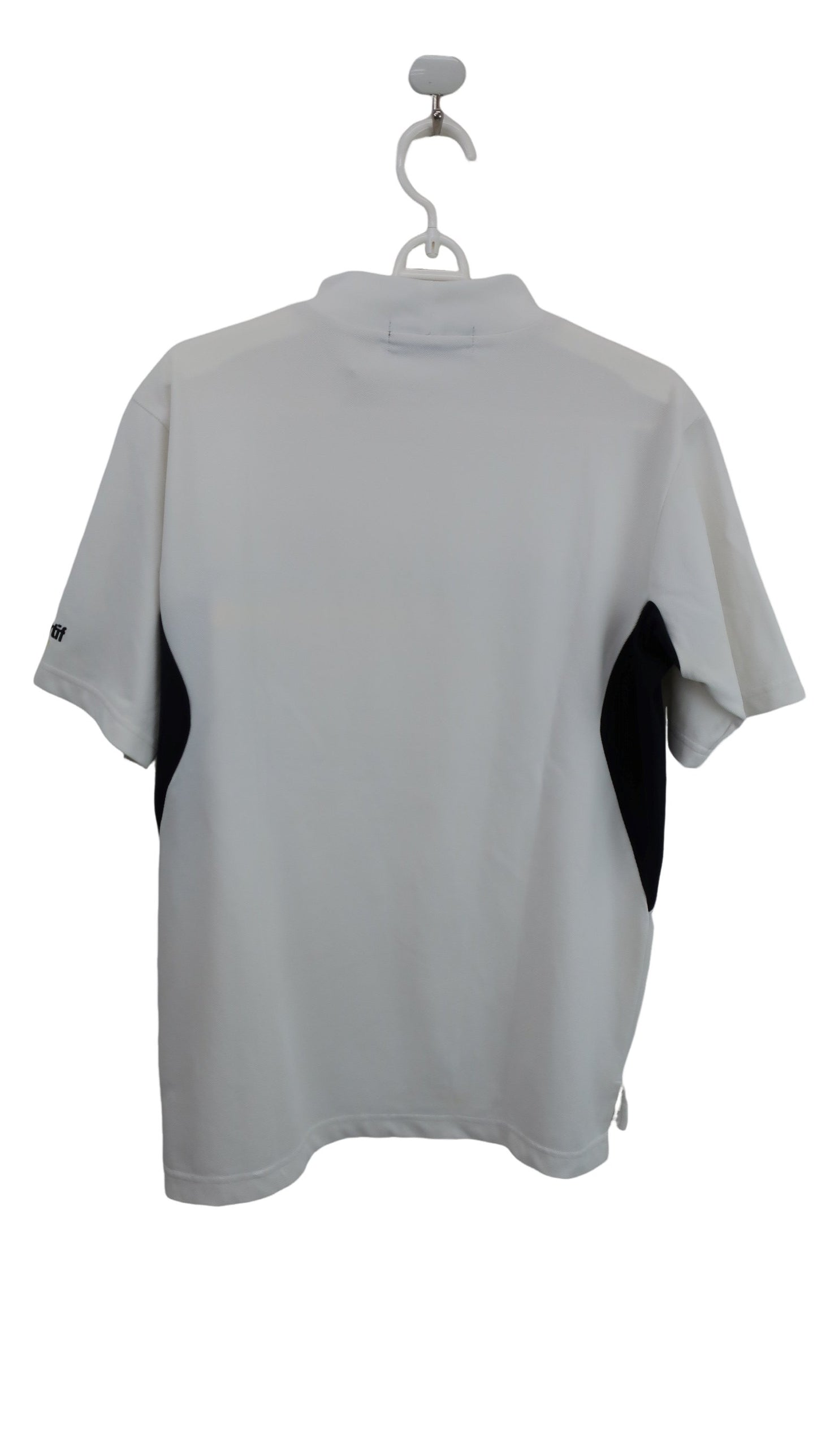 le coq sportif(ルコックスポルティフ) 半袖モックネックシャツ 白 メンズ M A