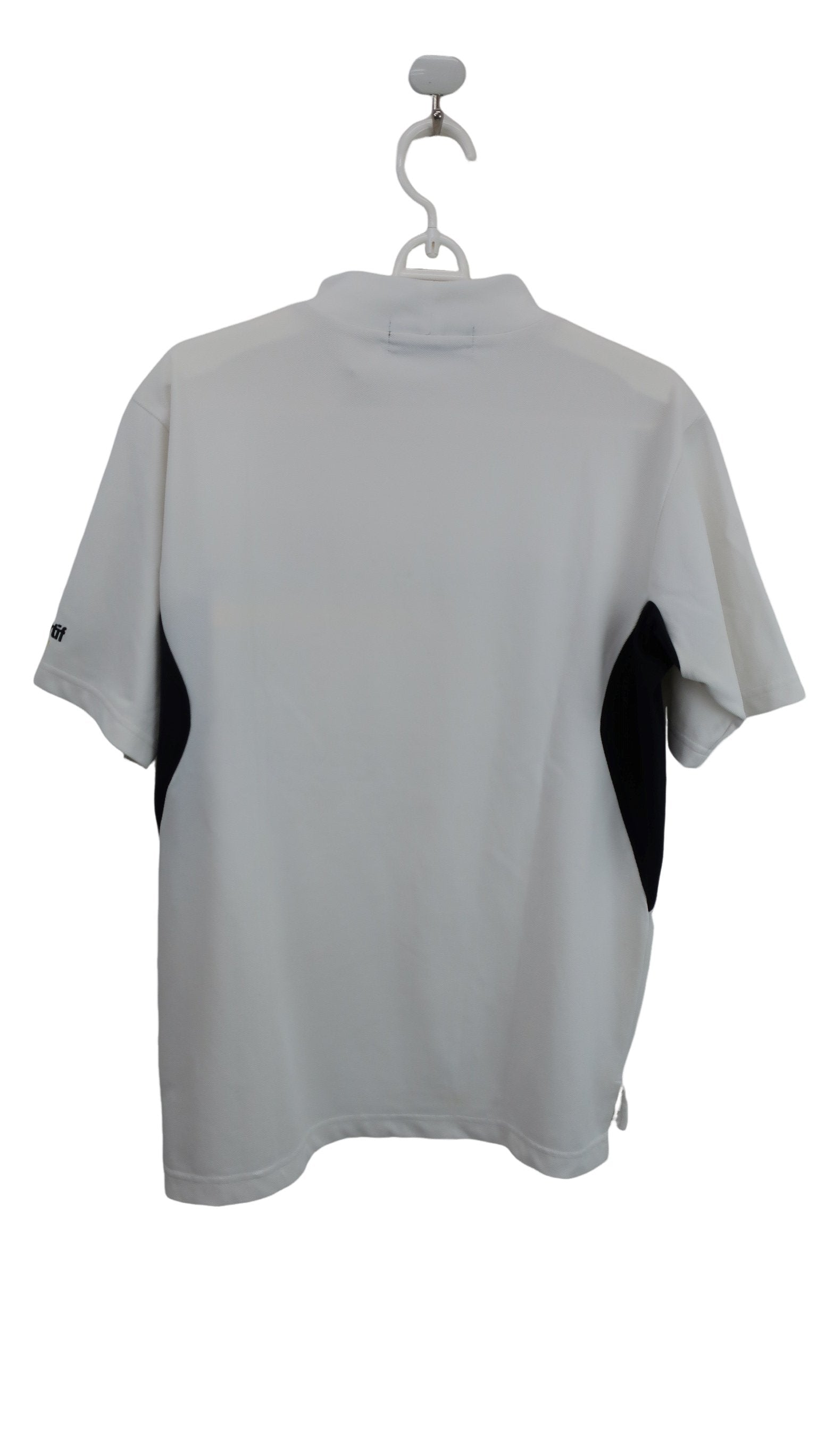 le coq sportif(ルコックスポルティフ) 半袖モックネックシャツ 白 メンズ M A