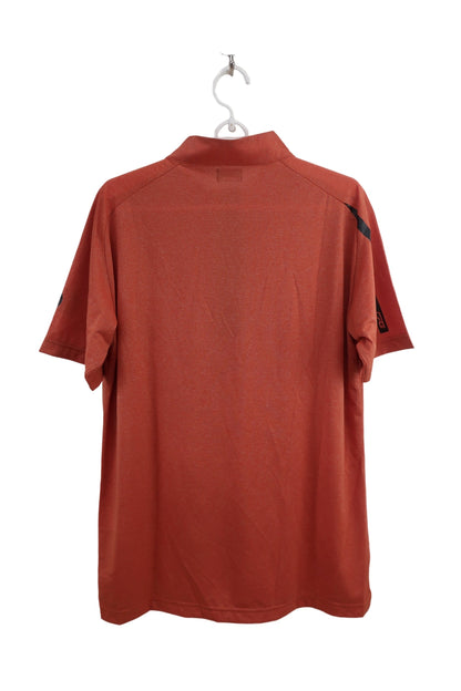 CPG GOLF(シーピージーゴルフ) 半袖ハーフジップシャツ オレンジ系 メンズ 3 2109-22104 A