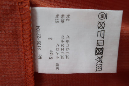 CPG GOLF(シーピージーゴルフ) 半袖ハーフジップシャツ オレンジ系 メンズ 3 2109-22104 A