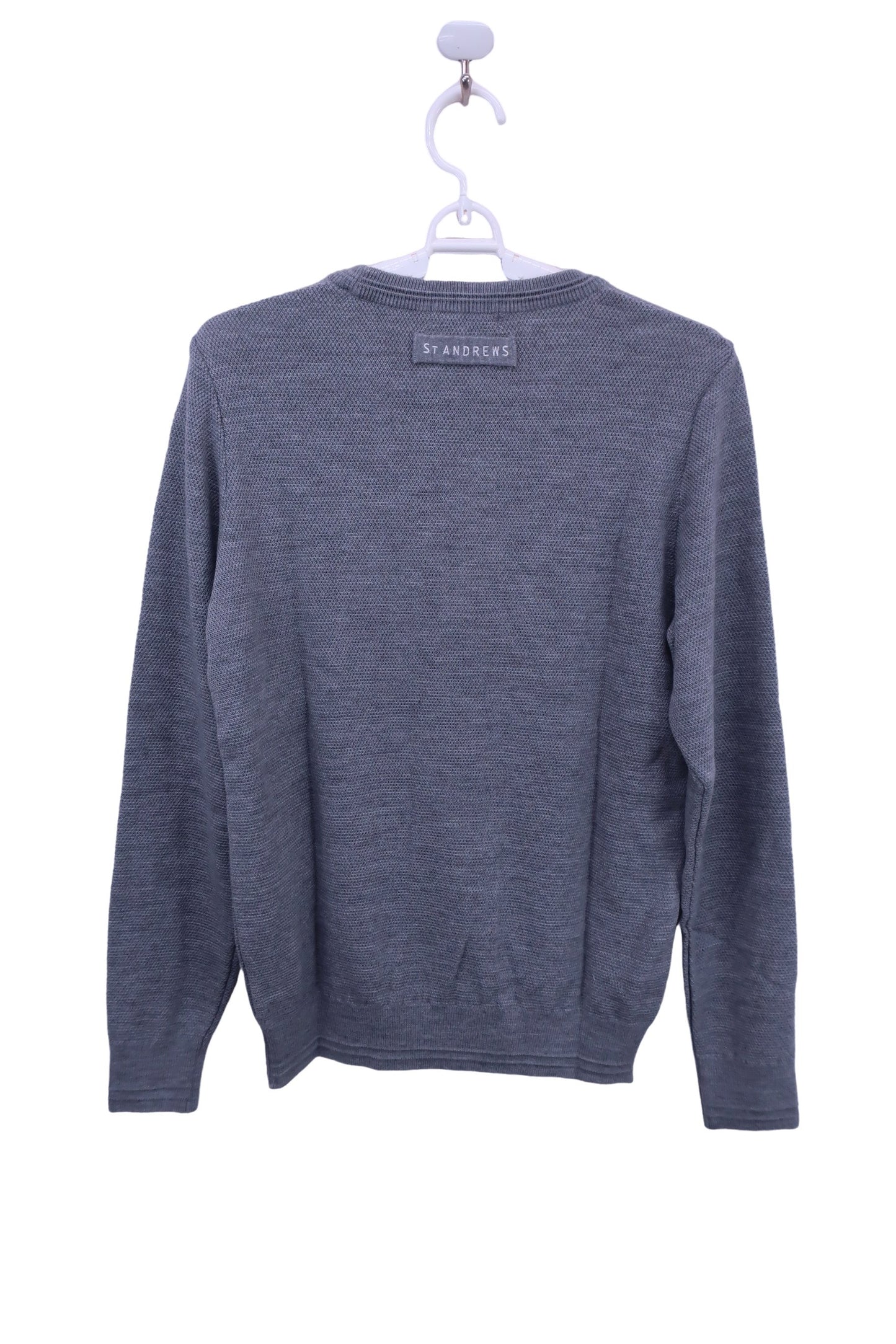 St ANDREWS(セントアンドリュース) ニットモックネックシャツ グレー レディース M 043-7270001 N