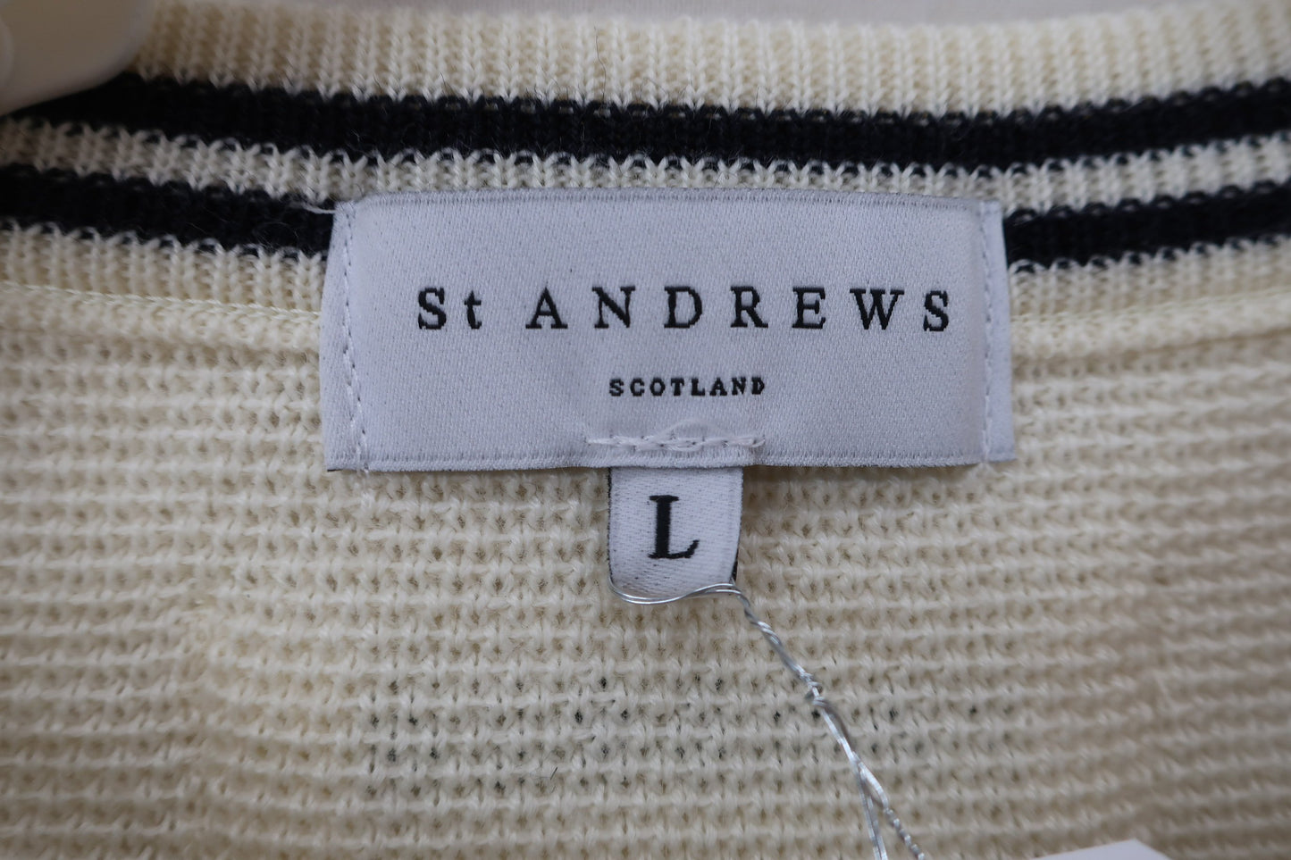 St ANDREWS(セントアンドリュース) ニットセーター 白 レディース L A
