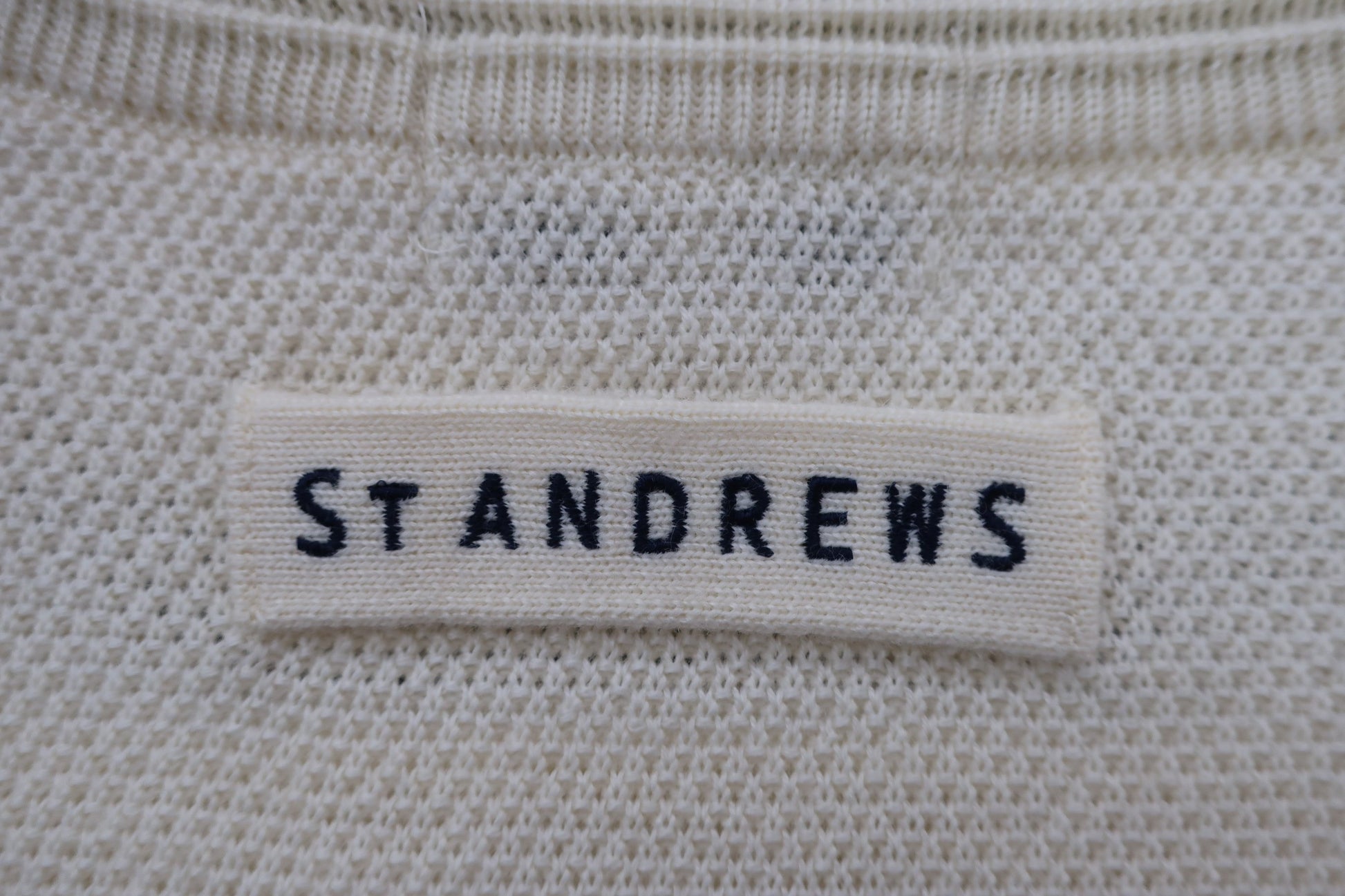 St ANDREWS(セントアンドリュース) ニットセーター 白 レディース L A