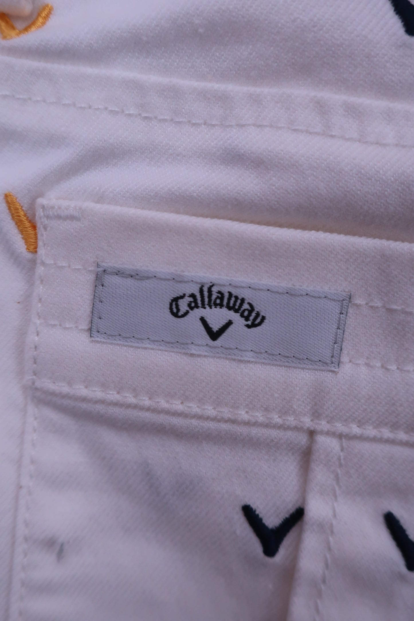 Callaway(キャロウェイ) ハーフパンツ 白ネイビー レディース L 241-124867 B