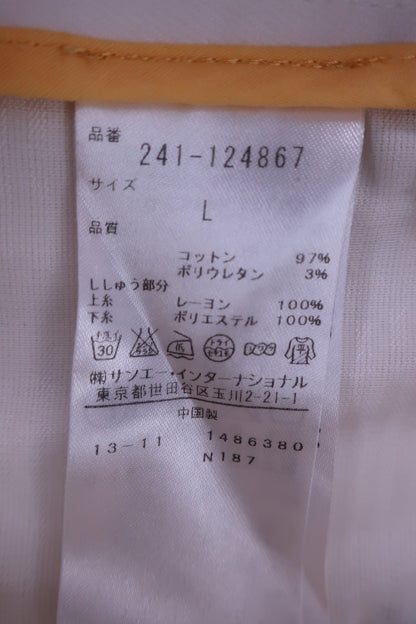 Callaway(キャロウェイ) ハーフパンツ 白ネイビー レディース L 241-124867 B