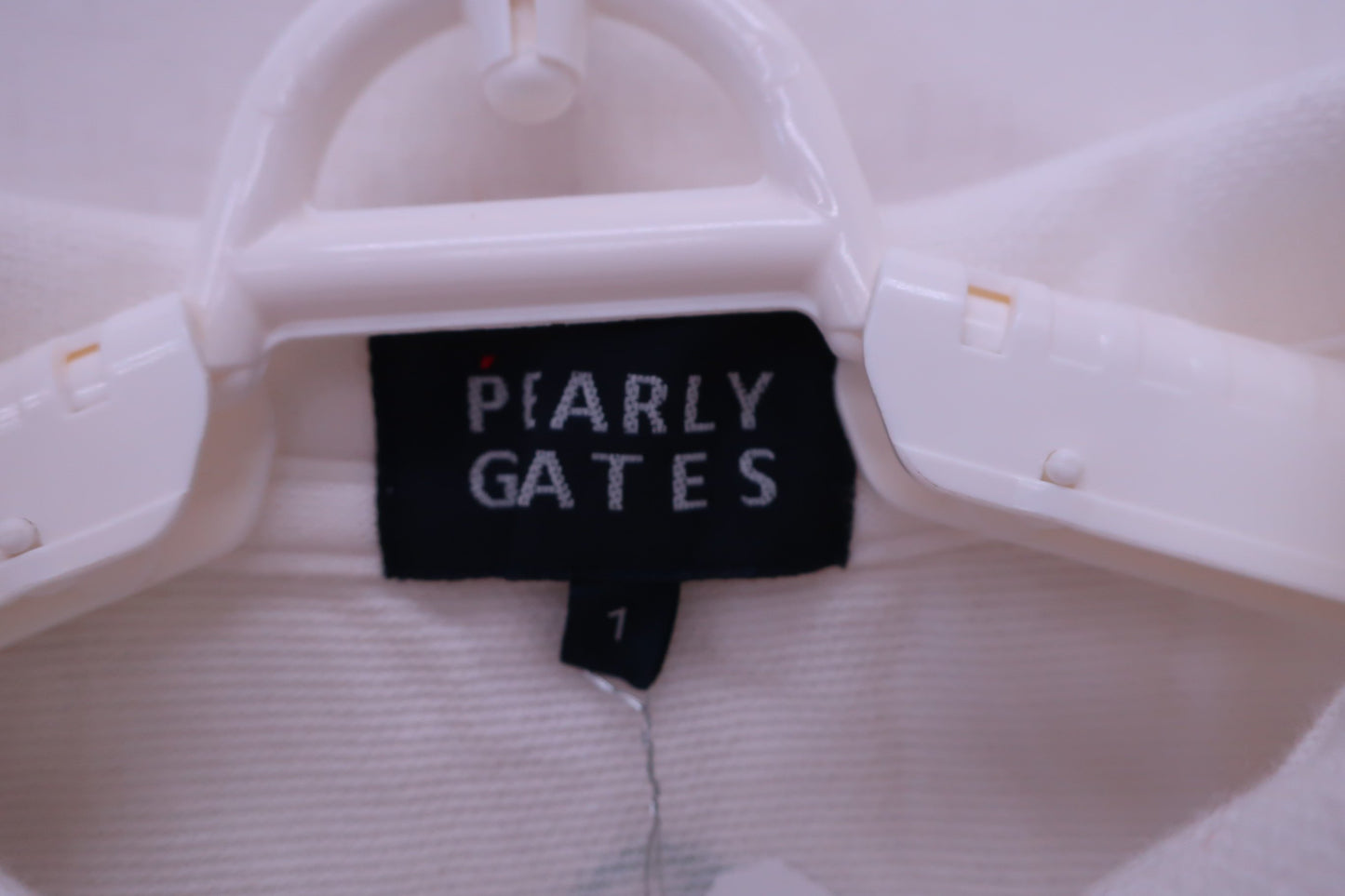 PEARLY GATES(パーリーゲイツ) ノースリーブポロシャツ 白 レディース 1 055-0160544 A