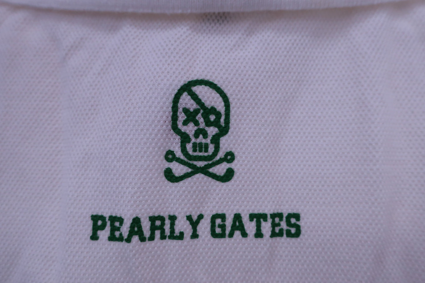 PEARLY GATES(パーリーゲイツ) ノースリーブポロシャツ 白 レディース 1 055-0160544 A