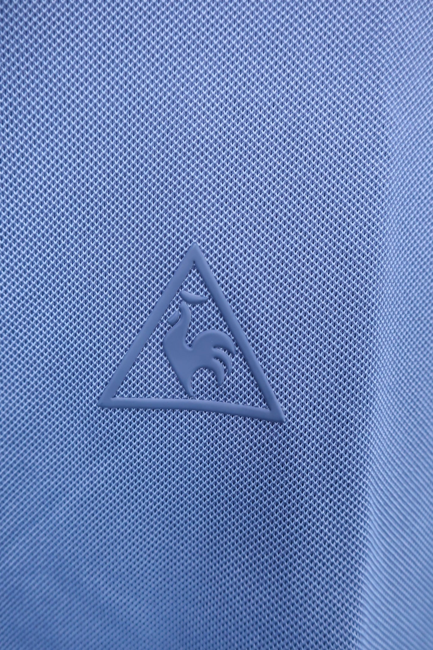 le coq sportif(ルコックスポルティフ) ポロシャツ 青 レディース L N