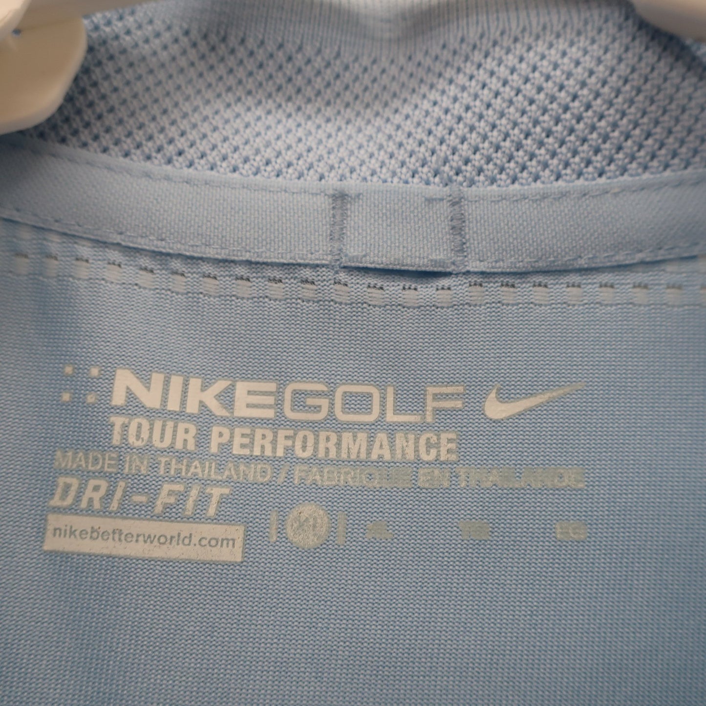 NIKE GOLF(ナイキゴルフ) ポロシャツ 水色 メンズ XL A