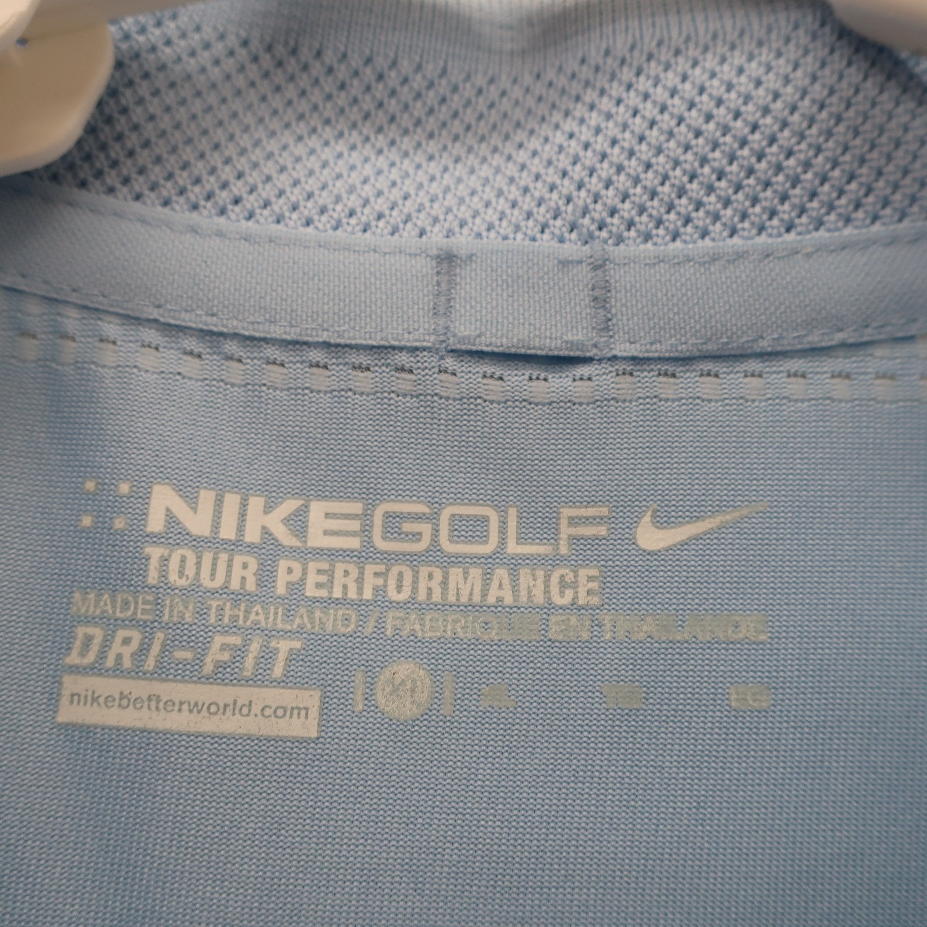 NIKE GOLF(ナイキゴルフ) ポロシャツ 水色 メンズ XL A