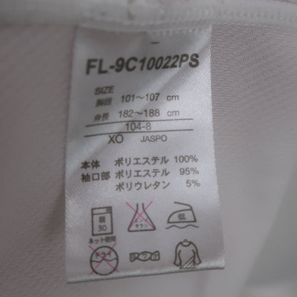 FILA GOLF(フィラゴルフ) 半袖ハーフジップシャツ 白 メンズ XO A